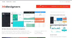 Desktop Screenshot of 30designers.com